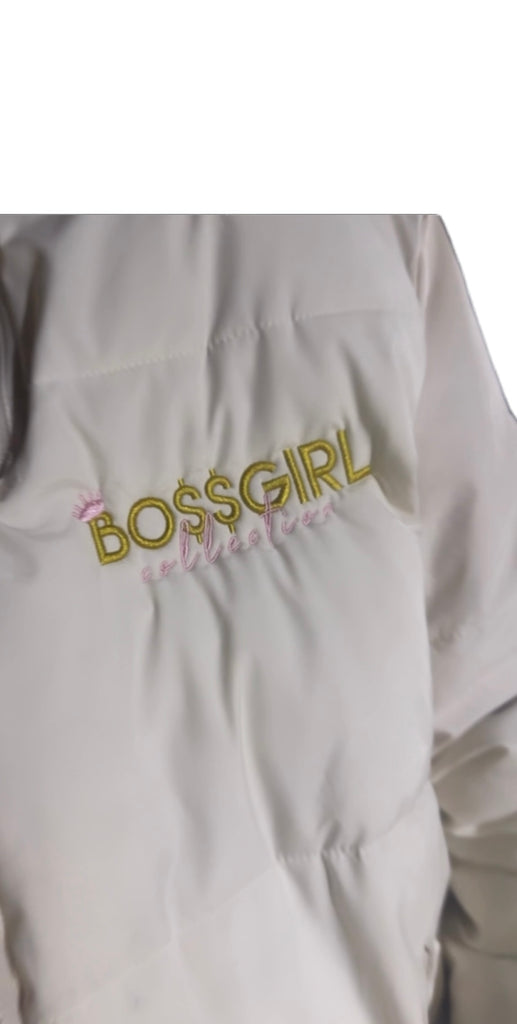 White Boss Girl Coat