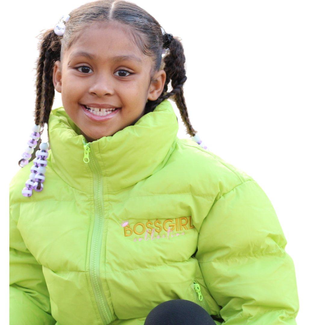 KID BOSS GIRL PUFFER COATS!