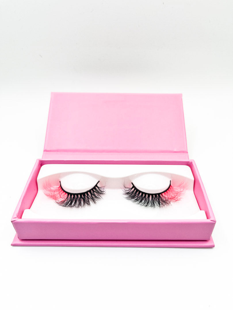 PINK COLORED LASHES